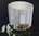 Vase Bob in weiß - kleine Ausführung -